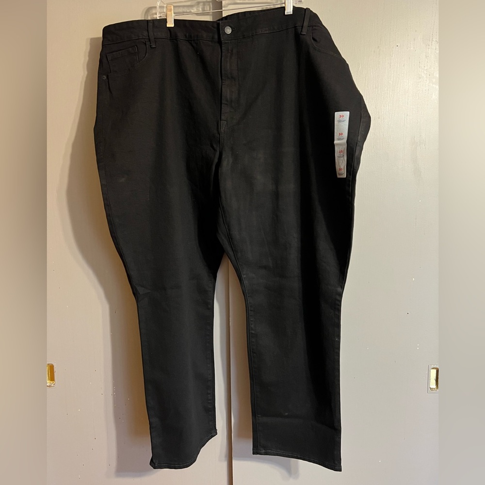 NWT Power Slim Straight Jeans Black